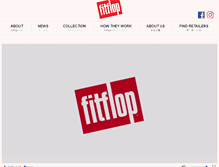 Tablet Screenshot of fitflop.jp
